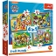 Imagine Puzzle Trefl 4în1 Patrula Cățelușilor – Sărbătorile