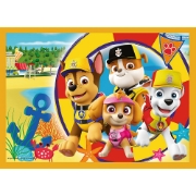 Imagine PUZZLE TREFL 4IN1 PATRULA CATELUSILOR - SARBATORILE