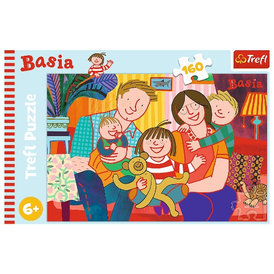 Imagine Puzzle Trefl 160 Întâlnește-o pe Basia