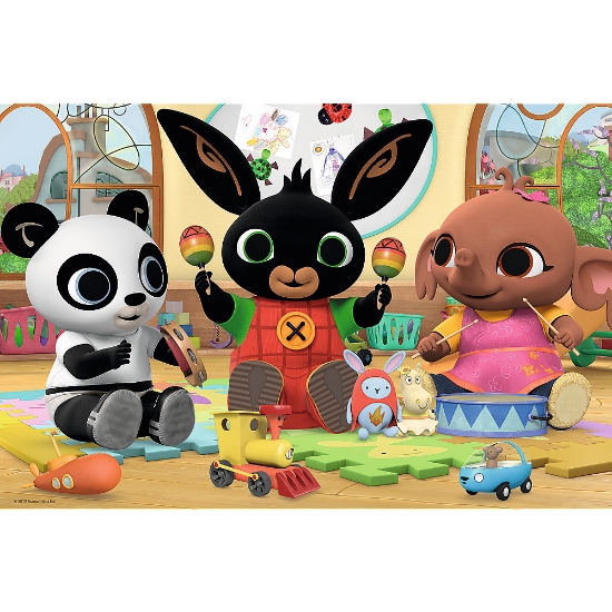 Imagine  Puzzle Trefl 60 Ritmul lui Bing