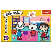 Imagine PUZZLE TREFL 60 KICIA KOCIA SI PRIETENII