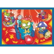 Imagine PUZZLE TREFL 4IN1 SUPER THINGS SUPER ACTIUNEA