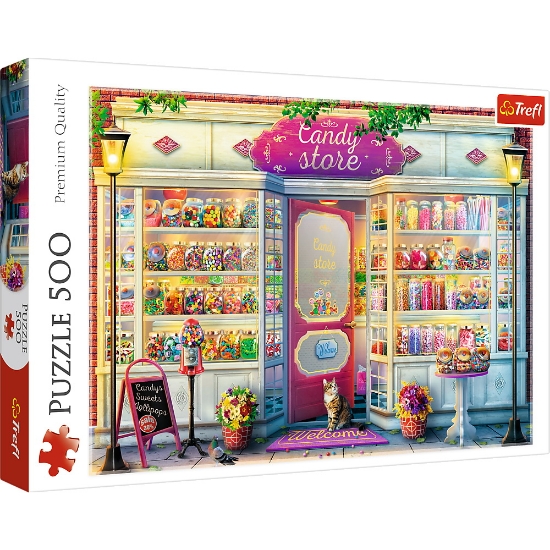 Imagine PUZZLES 500 MAGAZINUL DE BOMBOANE