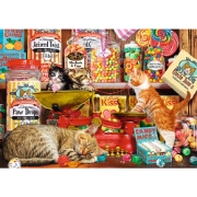 Imagine PUZZLE TREFL 1000 PISICI SI DULCIURI
