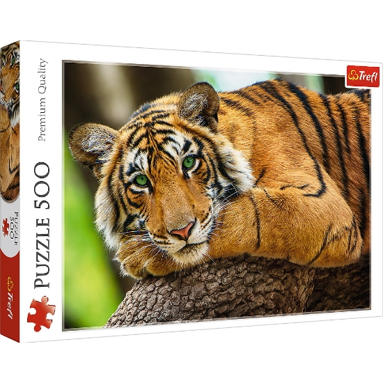 Imagine PUZZLE TREFL 500 PORTRETUL TIGRULUI
