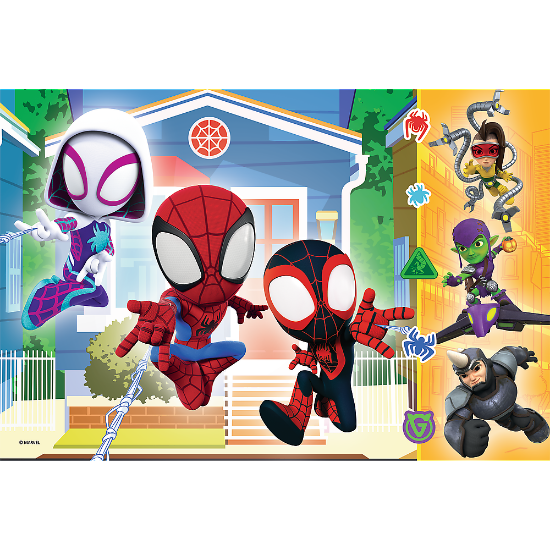 Imagine Puzzle Trefl 60 Lumea lui Spidey