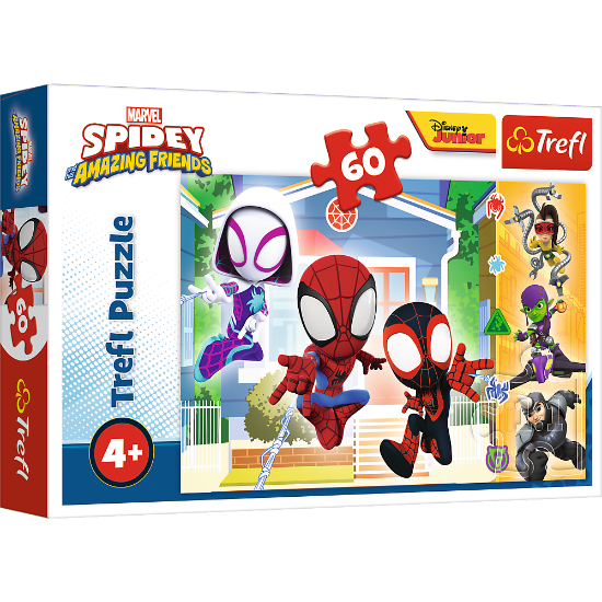 Imagine Puzzle Trefl 60 Lumea lui Spidey