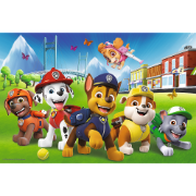 Imagine PUZZLE TREFL 60 PIESE PATRULA CATELUSILOR CATEII IN IARBA