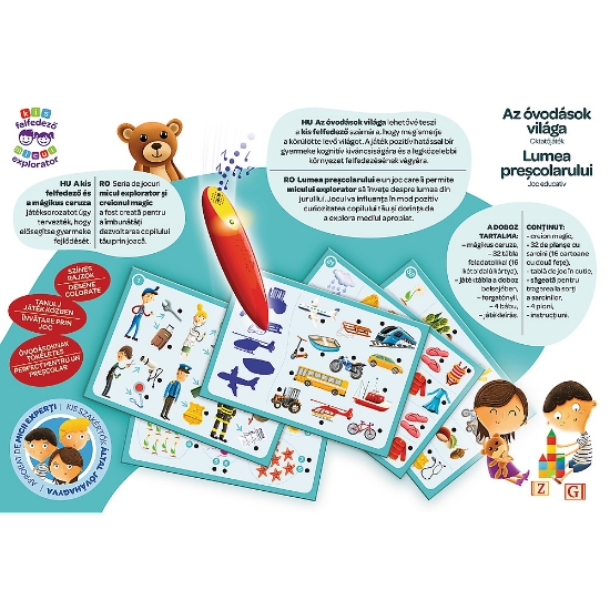 Imagine Joc Lumea preșcolarului cu creion magic
