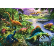 Imagine PUZZLE TREFL 200 LUMEA DINOZAURILOR