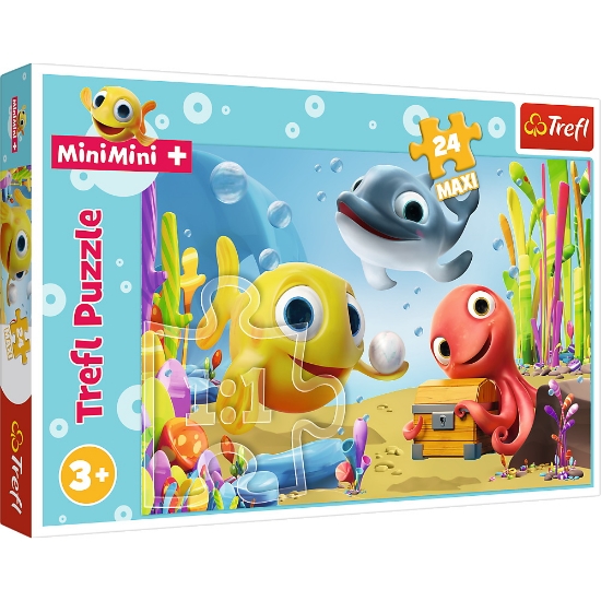 Imagine PUZZLE TREFL 24 MAXI PESTISORII FERICITI