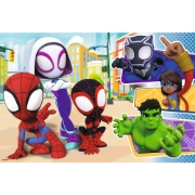 Imagine PUZZLE TREFL 24 MAXI SPIDEY SI PRIETENII LUI EXTRAORDINARI