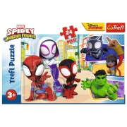 Imagine PUZZLE TREFL 24 MAXI SPIDEY SI PRIETENII LUI EXTRAORDINARI