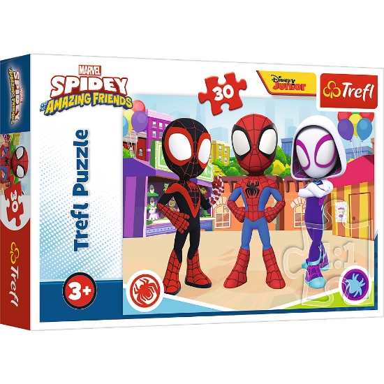 Imagine Puzzle Trefl 30 Spidey – Cei 3 prieteni