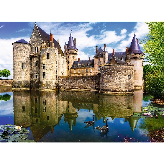 Imagine Puzzle Trefl 3000 Castelul Sully sur Loire