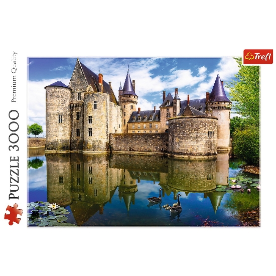 Imagine Puzzle Trefl 3000 Castelul Sully sur Loire