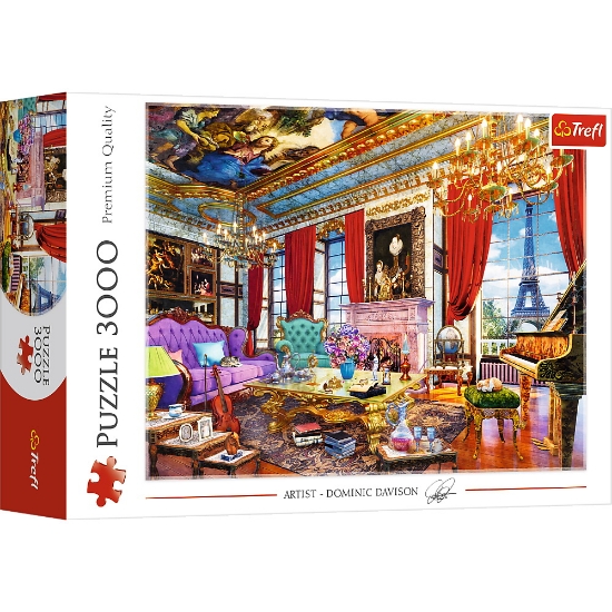 Imagine PUZZLE TREFL 3000 PALATUL DIN PARIS