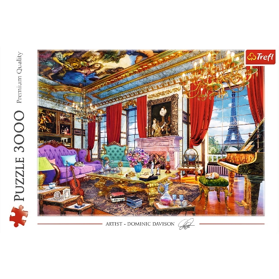 Imagine Puzzle Trefl 3000 Palatul din Paris