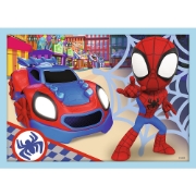 Imagine PUZZLE TREFL 4IN1 SPIDAY ECHIPA SPIDAY