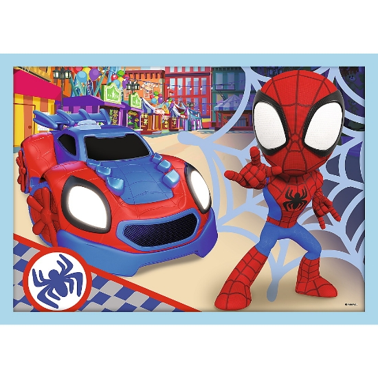 Imagine Puzzle Trefl 4in1 Spidey – Echipa Spidey