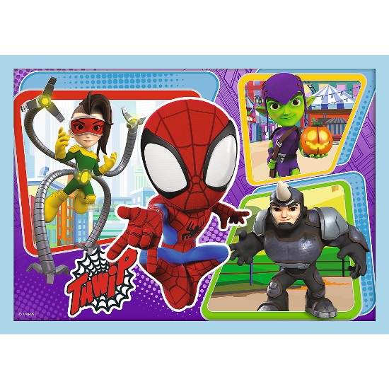 Imagine Puzzle Trefl 4in1 Spidey – Echipa Spidey