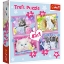 Imagine  Puzzle Trefl 4in1 Pisicuțele drăgălașe