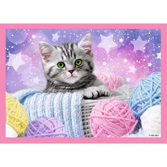 Imagine  Puzzle Trefl 4in1 Pisicuțele drăgălașe