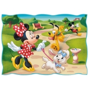 Imagine PUZZLE TREFL 4IN1 MICKEY MOUSE ZIUA DEOSEBITA