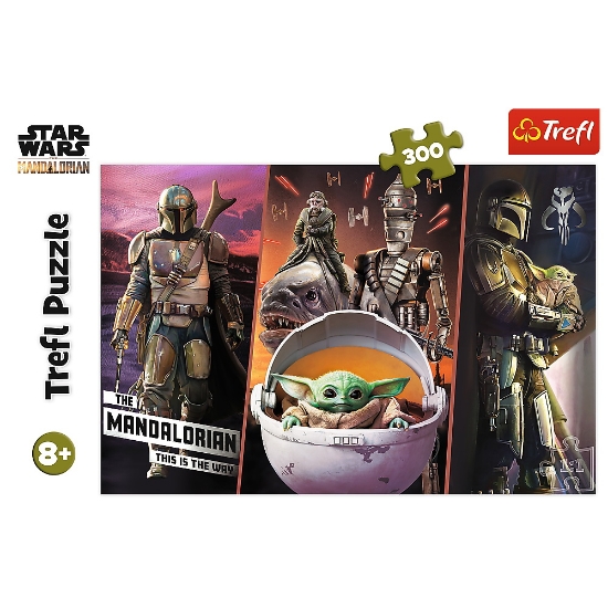 Imagine Puzzle Trefl 300 Star Wars Mandalorianul