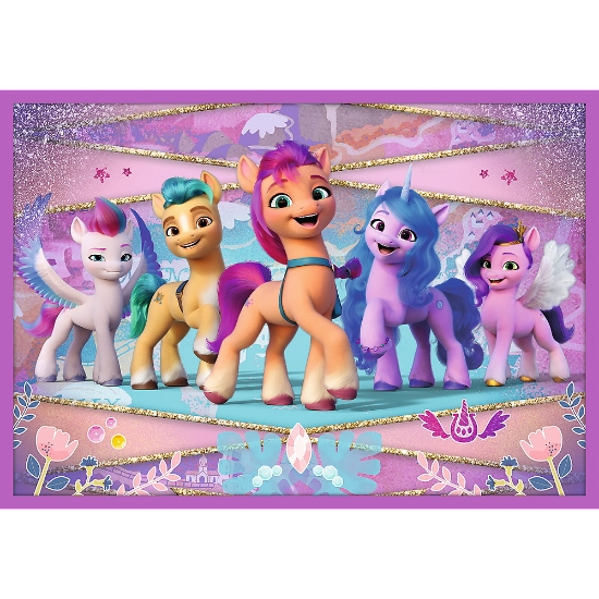 Imagine Puzzle Trefl 10in1 My Little Pony – Poneii strălucitori