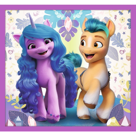 Imagine Puzzle Trefl 10in1 My Little Pony – Poneii strălucitori