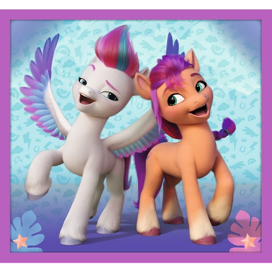 Imagine Puzzle Trefl 10in1 My Little Pony – Poneii strălucitori