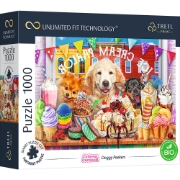 Imagine Puzzle Trefl UFT 1000 Petrecerea Căteluşilor
