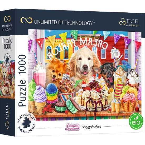 Imagine Puzzle Trefl UFT 1000 Petrecerea Căteluşilor