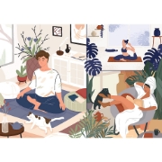 Imagine PUZZLE TREFL UFT 1000 LINISTEA SUFLETEASCA