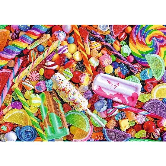 Imagine Puzzle Trefl UFT 1000 Acadele – Un deliciu vizual dulce-dulce
