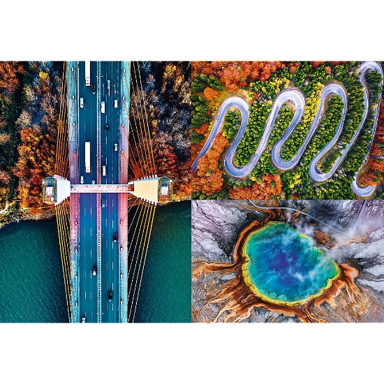 Imagine Puzzle Trefl UFT 1500 Sfârșitul drumului