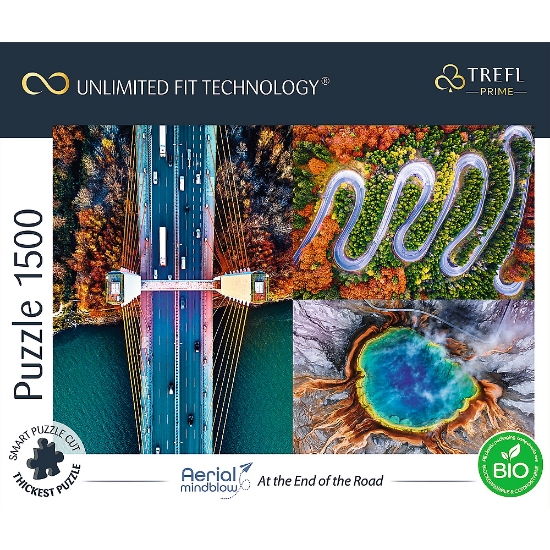 Imagine Puzzle Trefl UFT 1500 Sfârșitul drumului