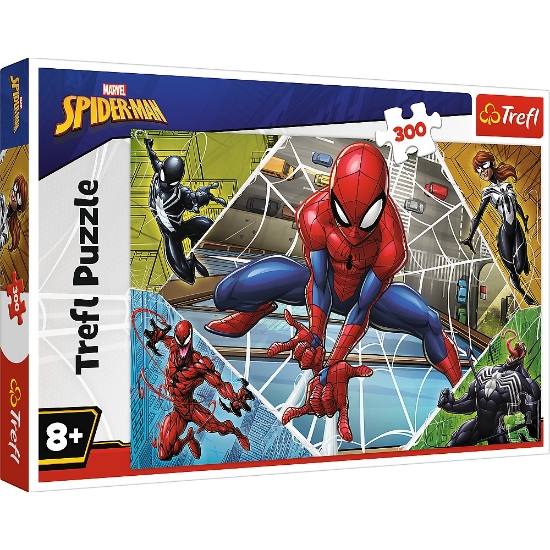 Imagine PUZZLE TREFL 300 MARVEL SPIDERMAN UIMITORUL OM PAIANJEN