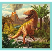 Imagine PUZZLE TREFL 10IN1 LUMEA DINOZAURILOR