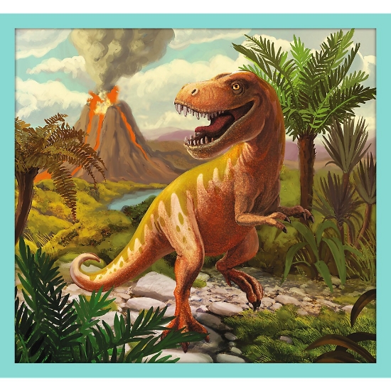 Imagine Puzzle Trefl 10in1 Lumea dinozaurilor