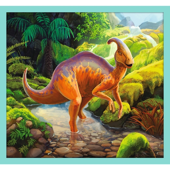 Imagine Puzzle Trefl 10in1 Lumea dinozaurilor