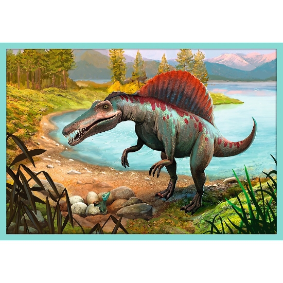 Imagine Puzzle Trefl 10in1 Lumea dinozaurilor