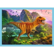 Imagine PUZZLE TREFL 4IN1 LUMEA DINOZAURILOR