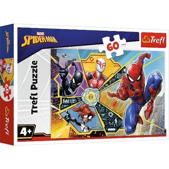 Imagine PUZZLE TREFL 60 SPIDERMAN PANZA DE PAIANJEN