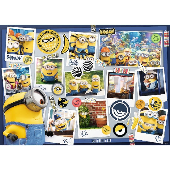 Imagine  Puzzle Trefl 500 Minionii – Colecția Foto