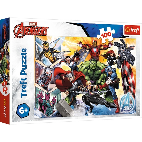Imagine Puzzle Trefl 100 Marvel Avengers – Puterea Răzbunătorilor