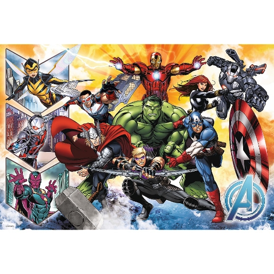 Imagine Puzzle Trefl 100 Marvel Avengers – Puterea Răzbunătorilor