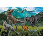 Imagine PUZZLE TREFL 100 PIESE JURASSIC WORLD LUMEA DINOZAURILOR