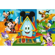 Imagine PUZZLE TREFL 24 MAXI MICKEY MOUSE CASA PRIETENILOR AMUZANTI